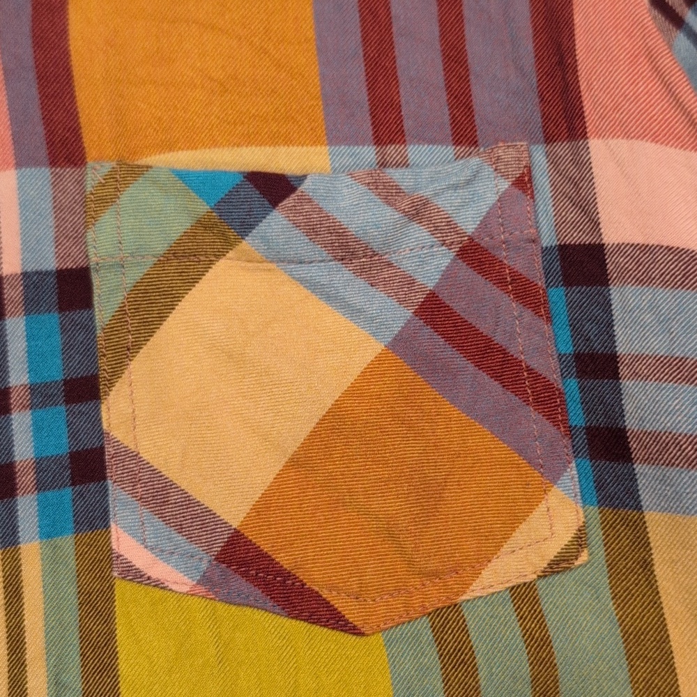 Women's Motherhood Maternity button up shirt size L - Picture 3 of 4